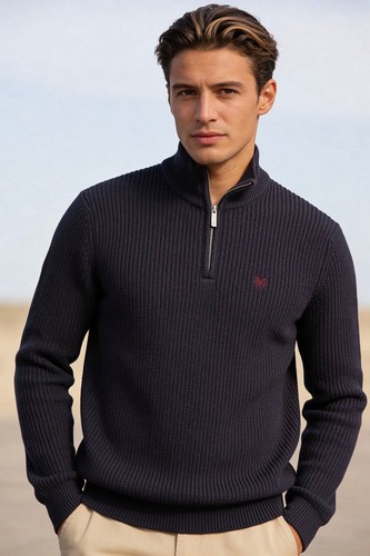 Crew clothing quarter - crew, zip