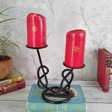 Wrought Iron Double Pillar