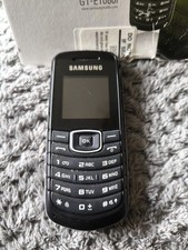 Samsung E1080i Black Unlocked Mobile Phone with a new SIM card