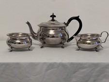 Antique 3 Piece EPNS Silver