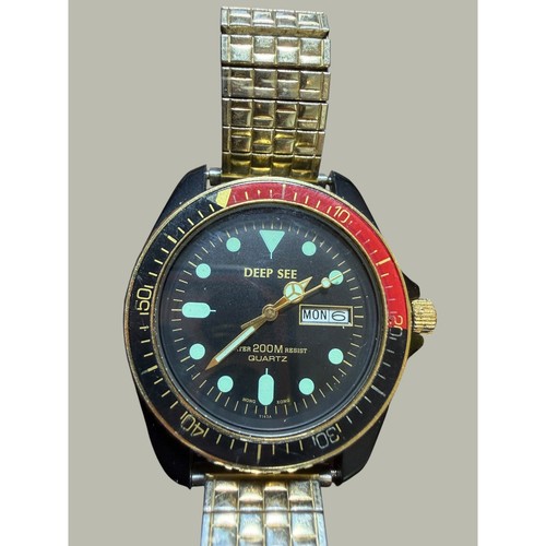 Deep see vintage diver - see, style