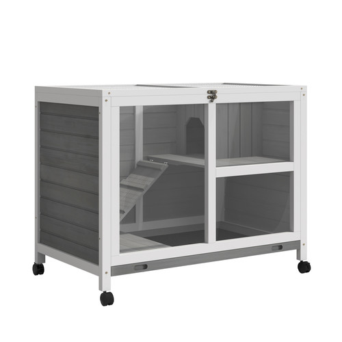 Wood rabbit hutch bunny - wood,