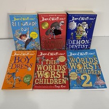 David Walliams Novel Bundle X 6 Australia Author