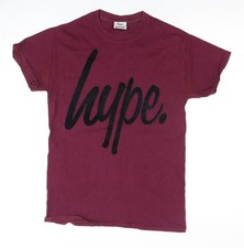 Mens UK Size S Hype Red