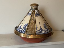 VINTAGE  BLUE & WHITE CERAMIC