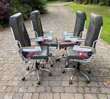 ✈️ Original 1970s AIR FRANCE Aircraft Seat – Office | Desk | Gaming Chairs (L1)