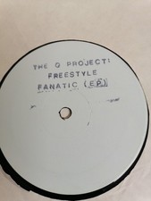 VG+ Q Project – Freestyle Fanatic (EP),  Very Rare 12" Old Skool Vinyl