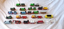 A Job Lot Of Thomas The Tank Engine Die-Cast Trains,Tenders & Wagons