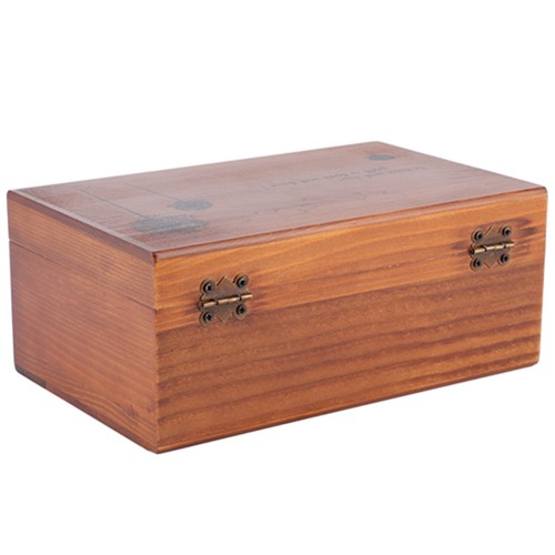 Vintage wooden sewing - wooden, box