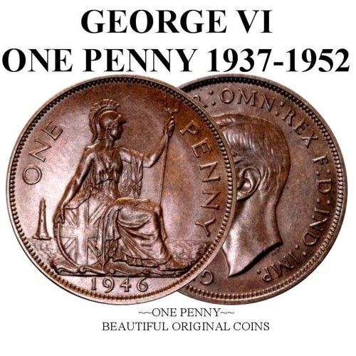 One penny king george - one, penny,