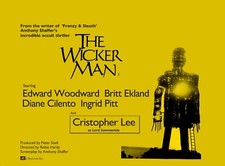 THE WICKER MAN 1973 UK quad