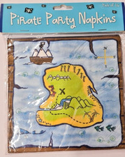 Pirate happy birthday - pirate, napkins