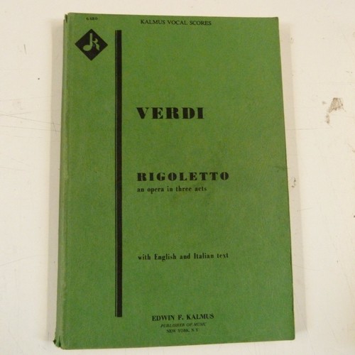 Vocal score giuseppe - vocal,