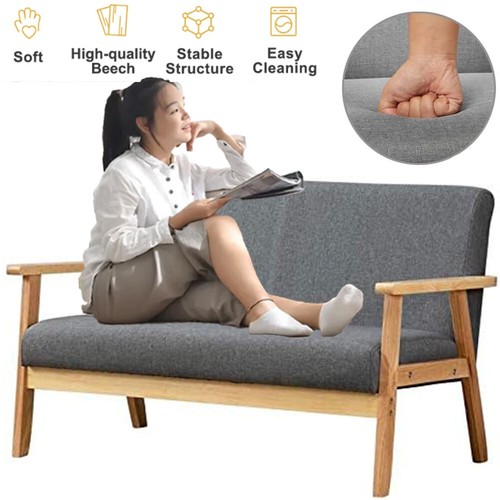 Wooden seater sofa - sofa, with