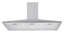 Cookology Cooker Hood 100cm Chimney Kitchen Extractor Fan - S/Steel CH100SS/A