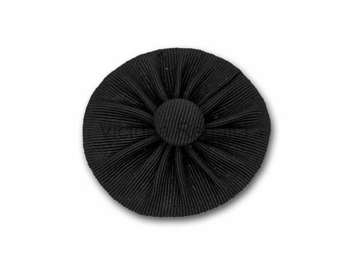 Masonic mourning black rosette - masonic,