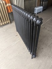 Cast Iron Narrow School Black Radiator 36"27"4" 3456 BTU/s Any Colour Available 