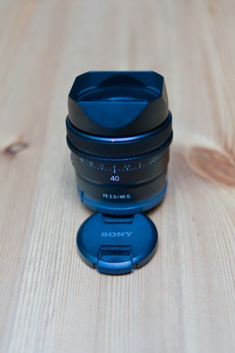Boxed sony 40mm f2 5 - 40mm, g