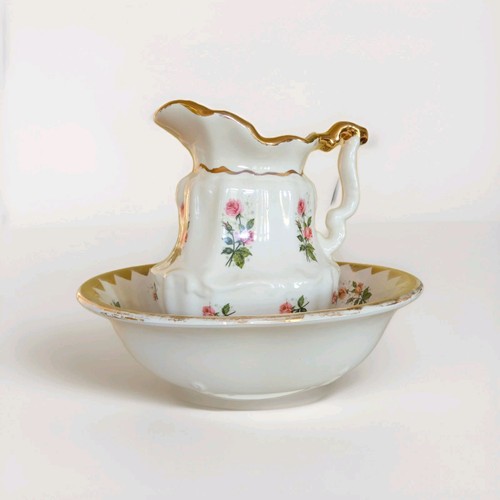 Victorian 1869 ceramic ewer - victorian,