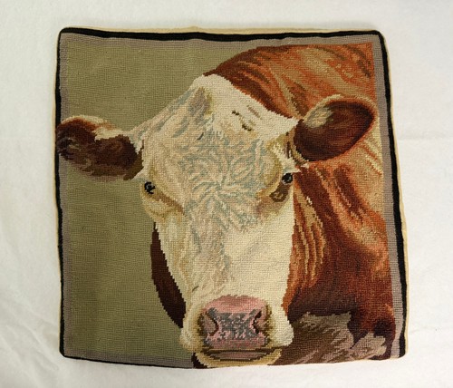 Hereford cow face wool - hereford,