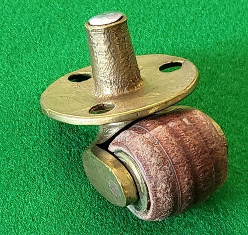 Brass plate leather barrel