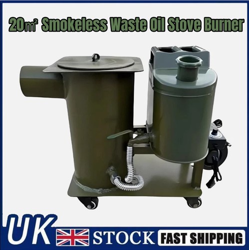 Smokeless indoor waste - smokeless, oil