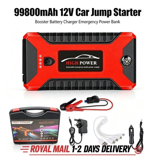 99800mah car jump starter 12v - car,