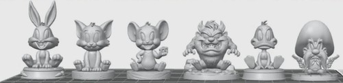 Set warner brothers 3d - 6,