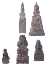 Weeping Buddha mini bronze