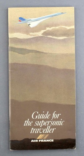 Air france concorde guide - air,