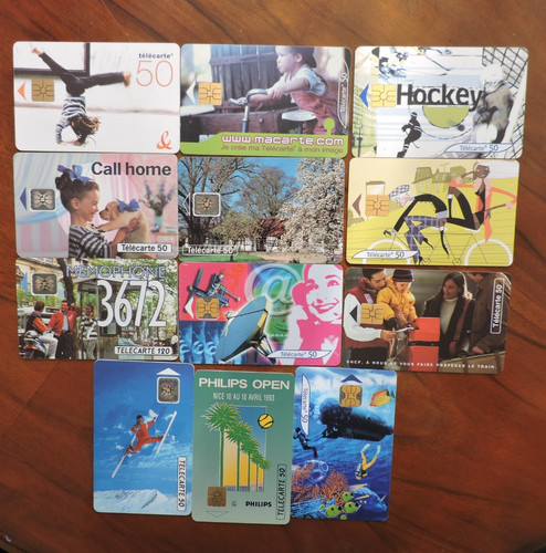 Used phonecards from - used,