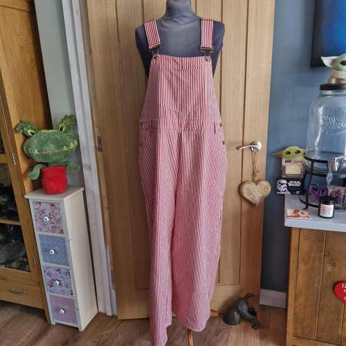 Cider wide leg - red, cream