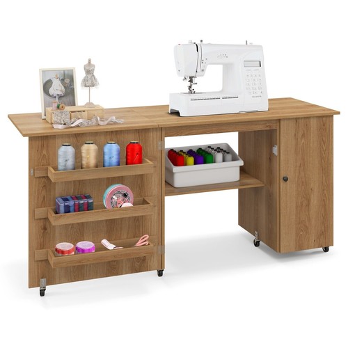 Large foldable sewing table - foldable,