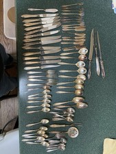 Vintage Silver Plate Flatware, 74 Pieces, Community Brand