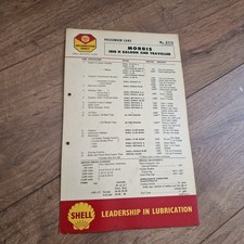 Vintage Shell Oils Lubrication
