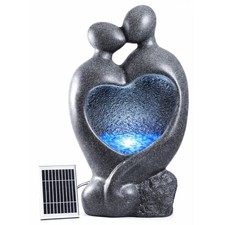 Carved lovers solar - solar, water