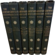 The Gardener's Assistant by William Watson 6 Volume Set Hardcover