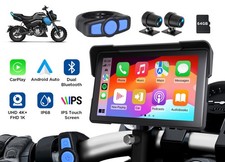7" Motorcycle Screen Apple Car