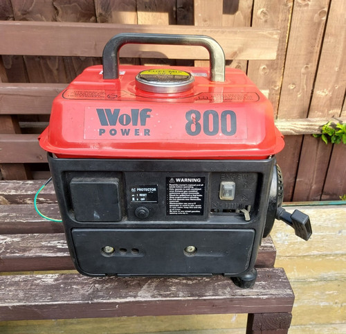 Wolf power 800 portable - power, petrol