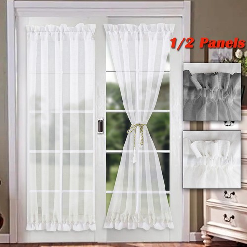 Sheer french door - sheer,