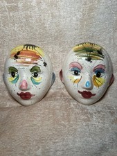Set of 2 Ceramic Hand Painted