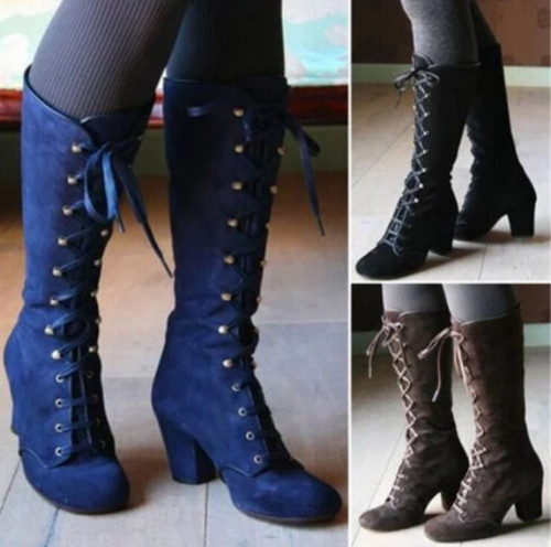 Women lace booties - up,
