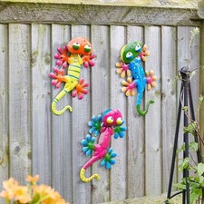 Garden Wall Ornament Gecko