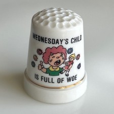 Vintage Porcelain Thimble