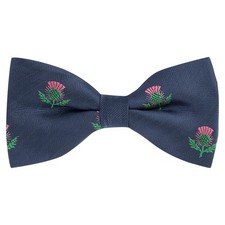 Scottish Thistle Navy Blue