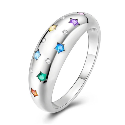 Mula fashion stars finger ring - stars,