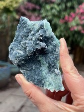 Amethyst Green Flower Large