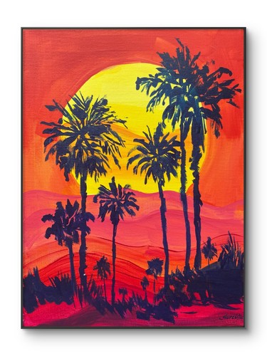 Modern expressive canvas 30x40 - expressive,