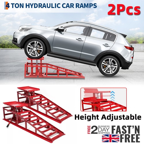 Ton hydraulic car ramps 2pc - 4,