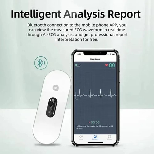 Portable ecg monitor oled - portable,